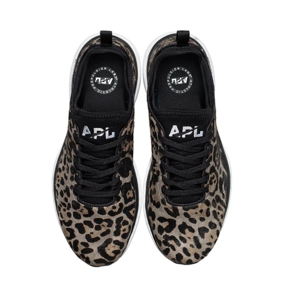 apl calf hair sneakers